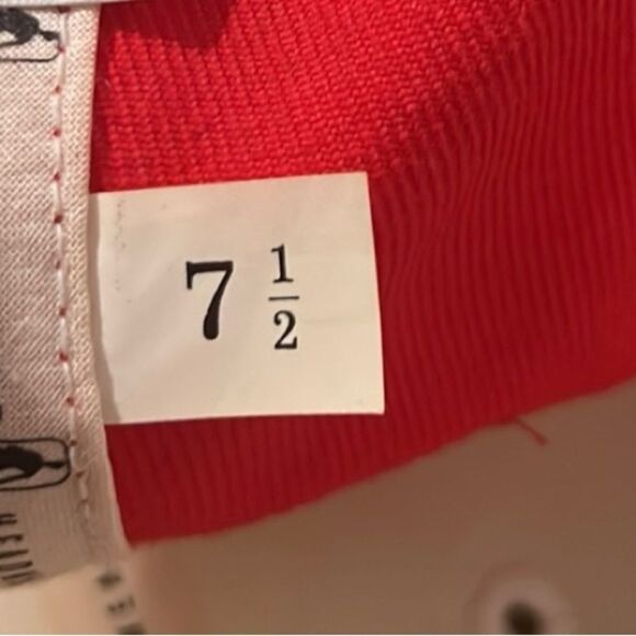 Chicago Bulls Reebok fitted baseball hat 7 1/2 NWT - Picture 9 of 9